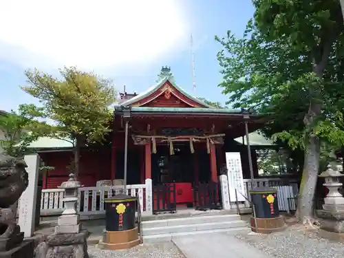 （芝生）浅間神社の本殿・本堂