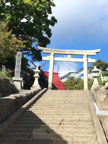 根崎神社の鳥居