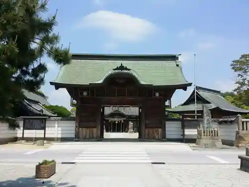 曽根天満宮の山門