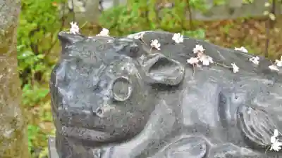 長岡天満宮の狛犬