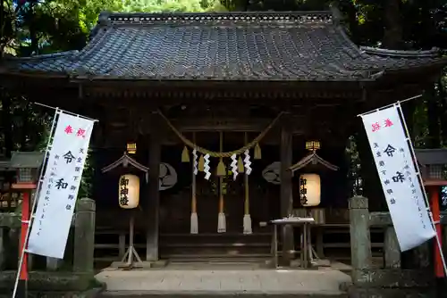 間々田八幡宮の本殿