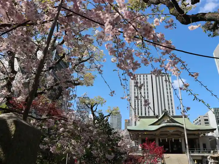 難波神社の自然
