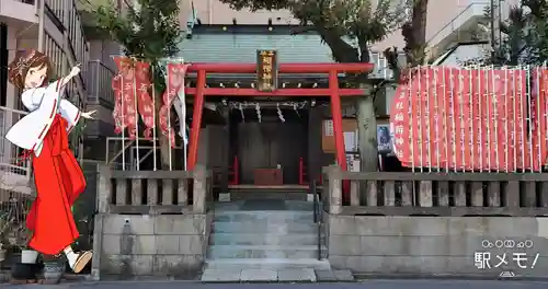 五柱稲荷神社の本殿・本堂