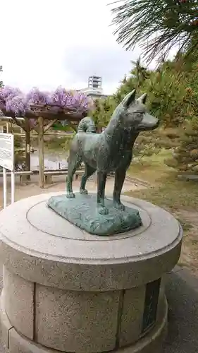 白山神社の狛犬