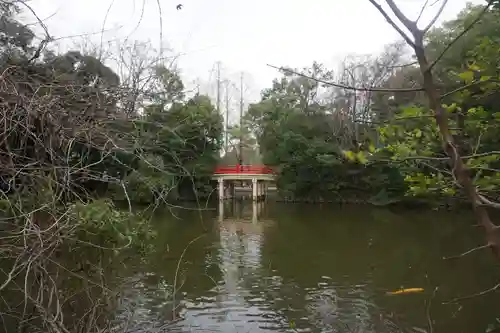 武蔵一宮氷川神社の庭園