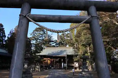 三春大神宮の鳥居