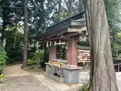 北澤八幡神社の手水