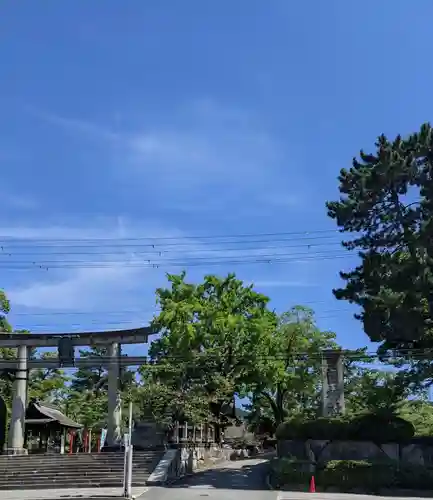 豊国神社の鳥居