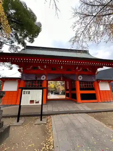 葛飾八幡宮の山門