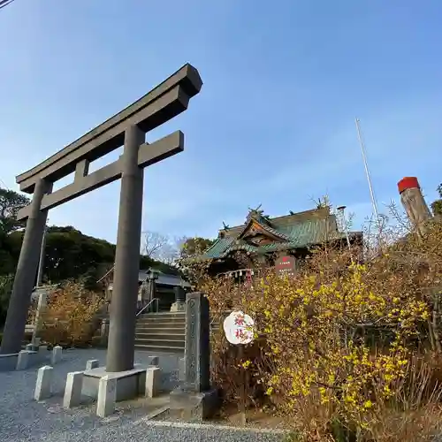 板倉雷電神社の鳥居