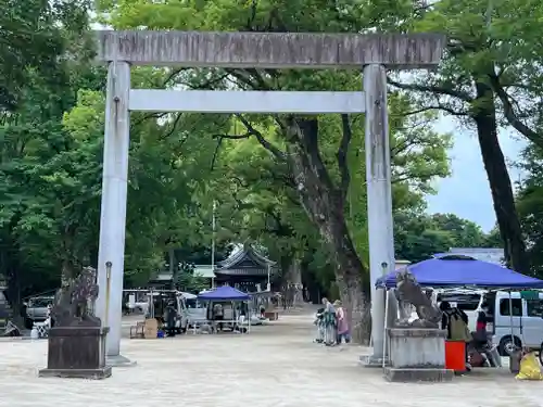 挙母神社の鳥居