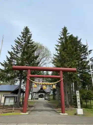 中札内神社の鳥居