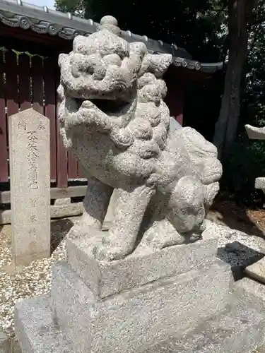 室城神社の狛犬