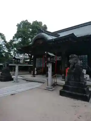 久留米宗社　日吉神社の本殿・本堂