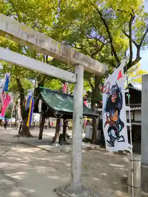 長良八劔社の鳥居