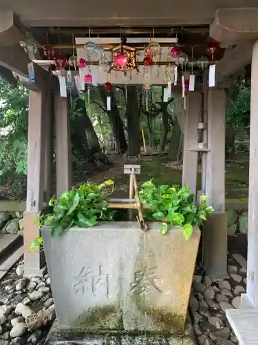 富知六所浅間神社の手水