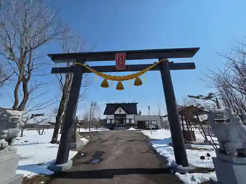 大楽毛神社の鳥居