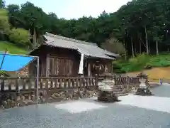 蜂前神社の本殿