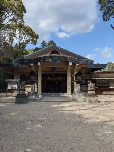 津八幡宮の本殿・本堂