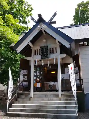 星置神社の本殿