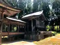 健男霜凝日子神社の本殿・本堂