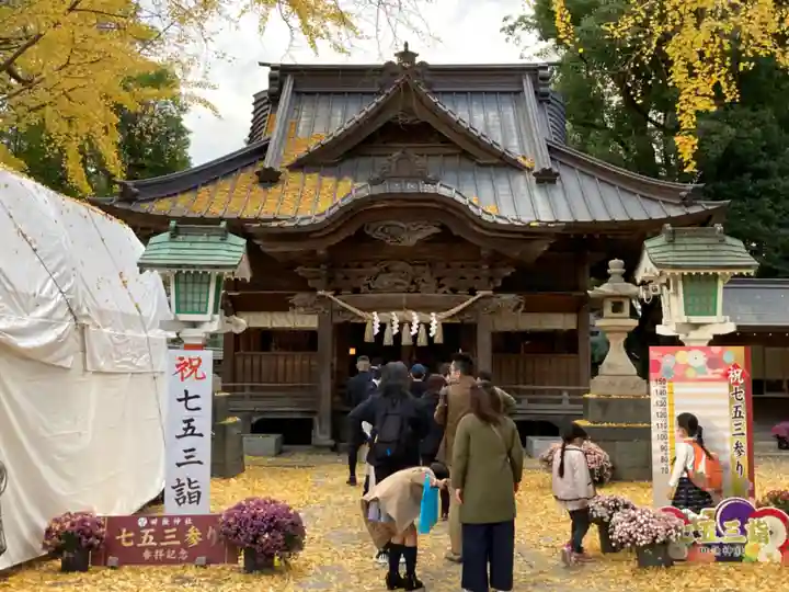 田無神社の本殿・本堂