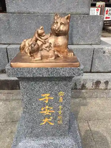 水田天満宮の狛犬