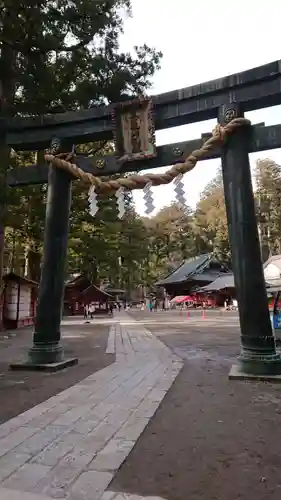 日光二荒山神社の鳥居