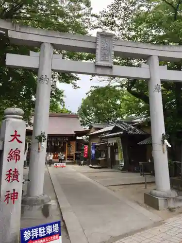 清瀧神社の鳥居