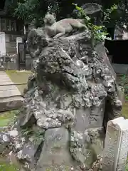 根津神社の狛犬