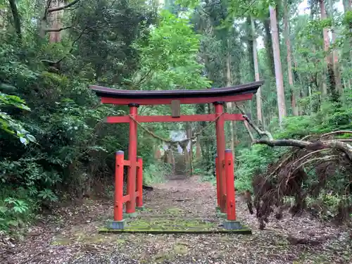 諏訪神社の鳥居