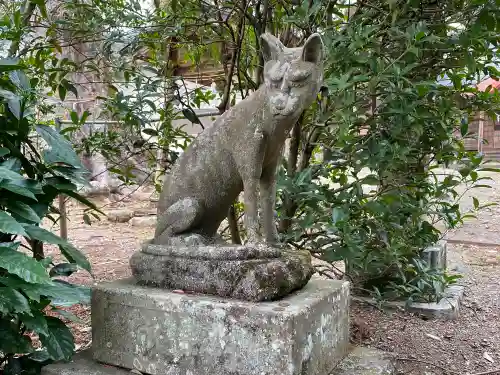 野巻椋神社の狛犬