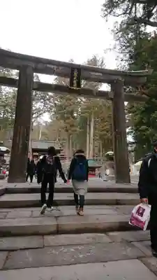 日光東照宮の鳥居