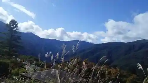 三峯神社の景色