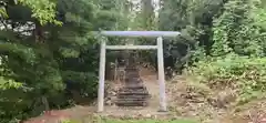 神明神社の鳥居