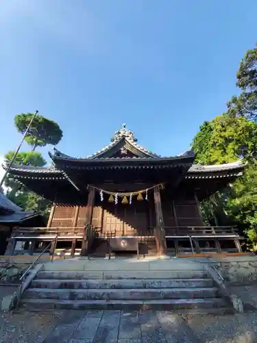 八幡神社の本殿・本堂
