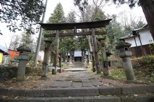 山家神社の鳥居