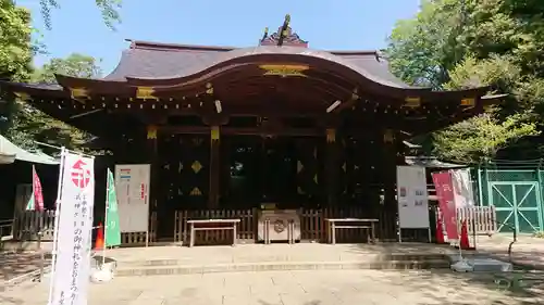 渋谷氷川神社の本殿・本堂
