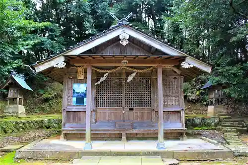 玖夜神社の本殿