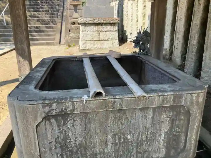 龍口寺の手水舎