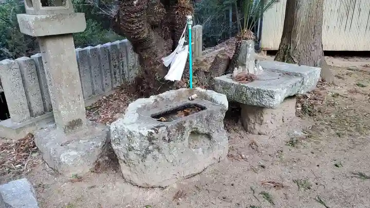 縫殿神社の手水舎