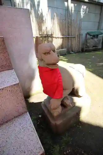 高円寺氷川神社の狛犬