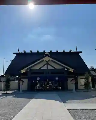 千葉縣護國神社の本殿・本堂