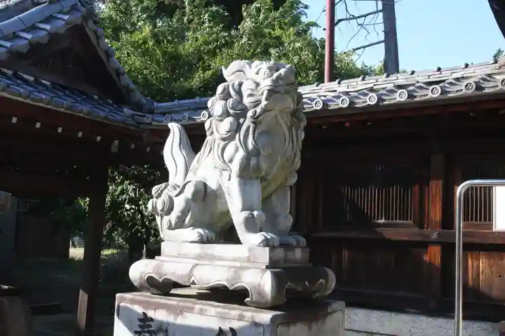 若宮神社の狛犬