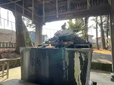 小室浅間神社の手水舎