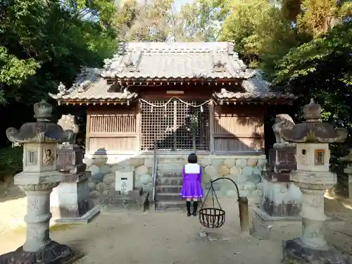 八幡社（鈴井町）の本殿・本堂