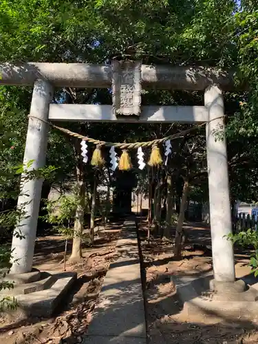 山の神神社の鳥居