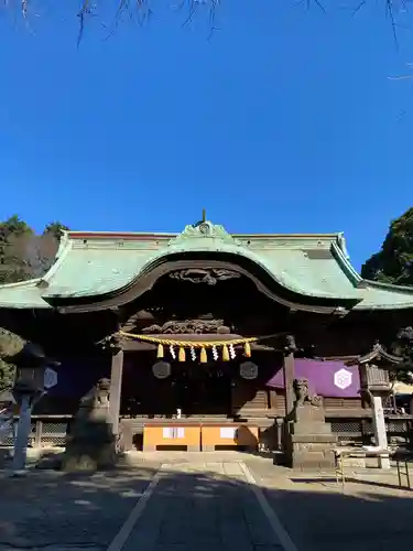 下総国三山　二宮神社の本殿・本堂