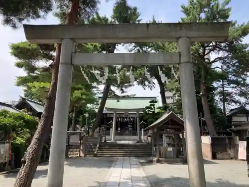 松原神社の鳥居