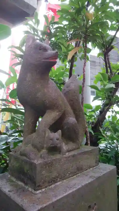正木稲荷神社の狛犬